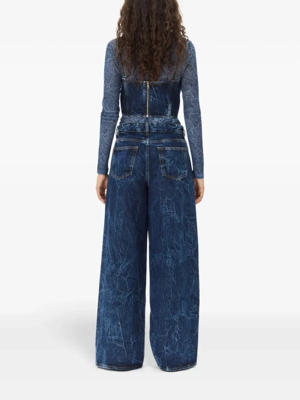 Marri pleated effect jeans - Image 2