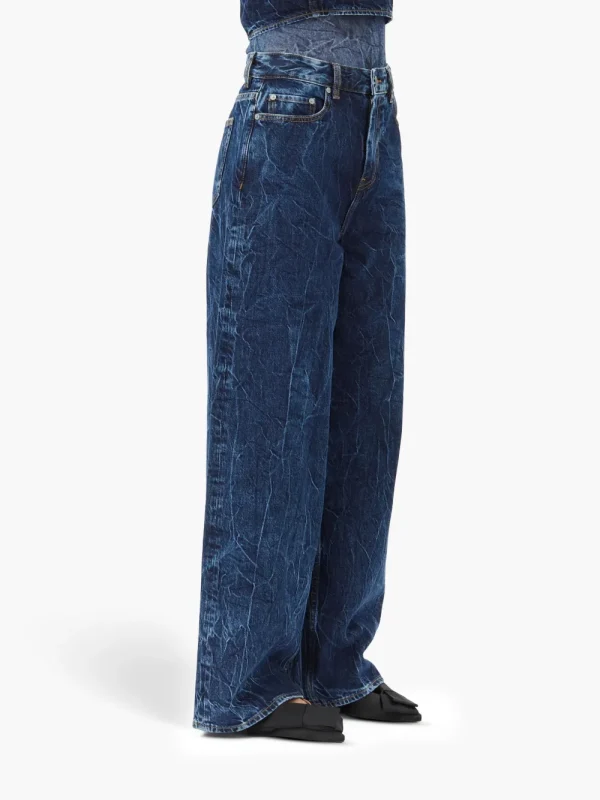 Marri pleated effect jeans - Image 3