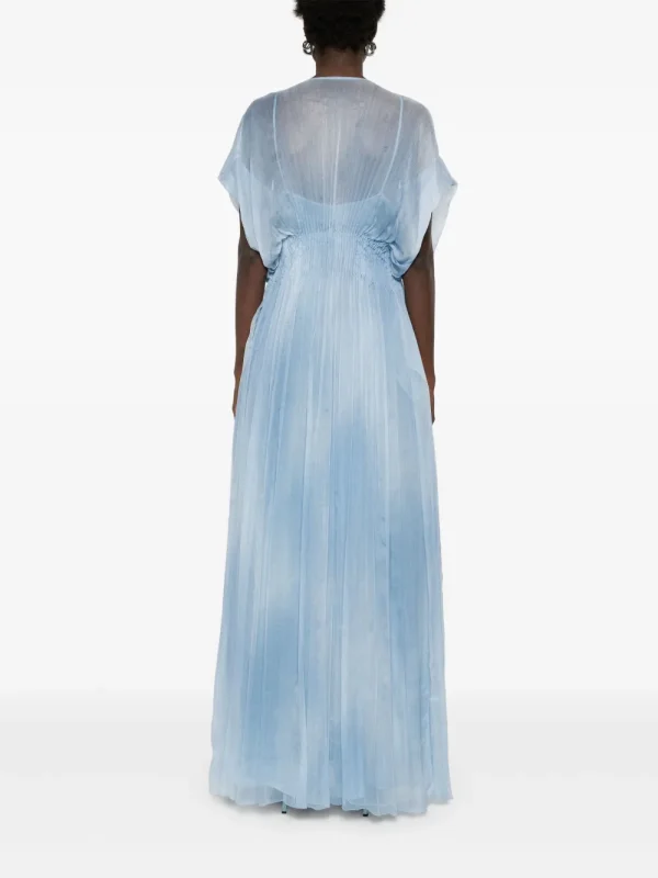 floral appliqué maxi dress - Image 2