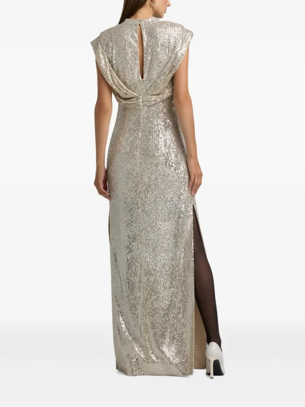 Sequined sleeveless dress - Image 2